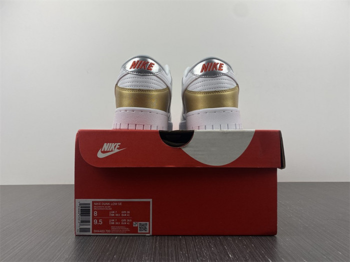 nike dunk low wmns “metallic” dh4403-700