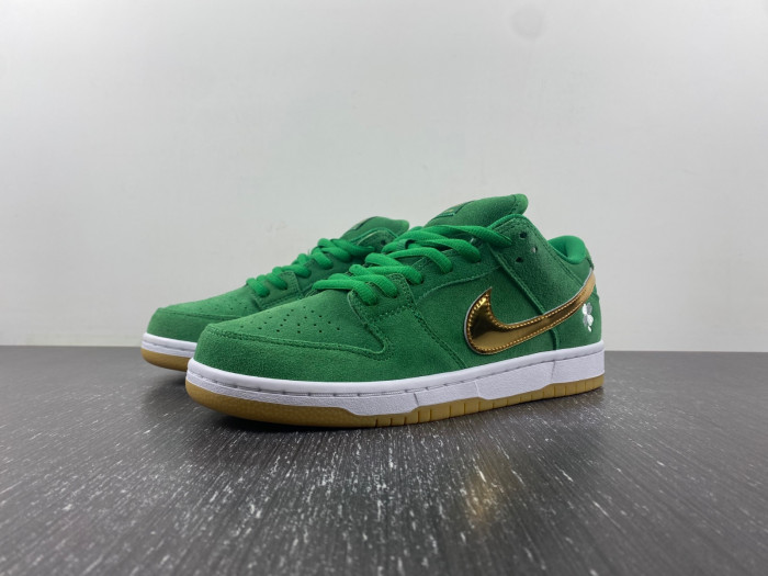nike sb dunk low pro st. patrick''s day bq6817-303