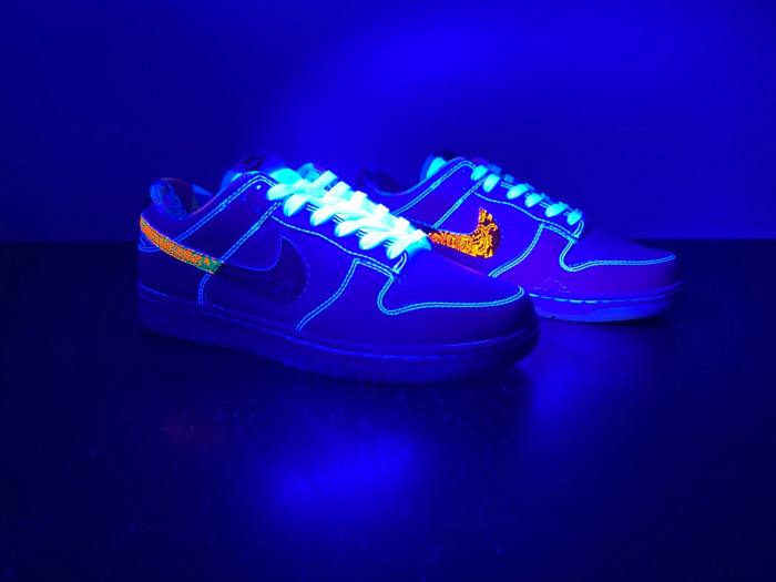 nike dunk low white multi-color paisley fn8913-141