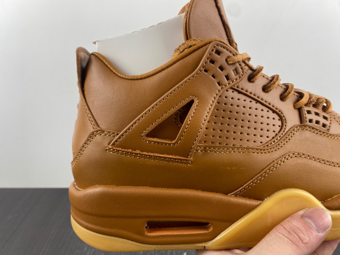 air jordan 4 retro ginger wheat 819139-205