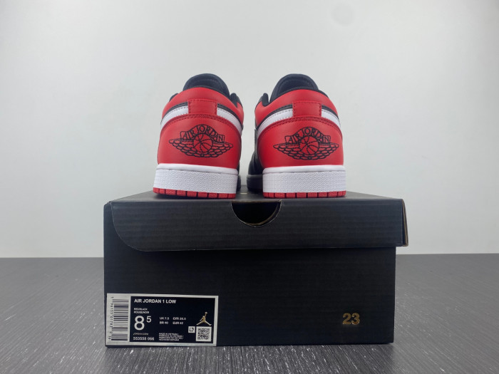 air jordan 1 low “alternate bred toe” 553558-066