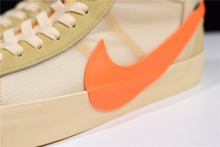 ow nike blazer studio mid pale vanilla aa3832-700