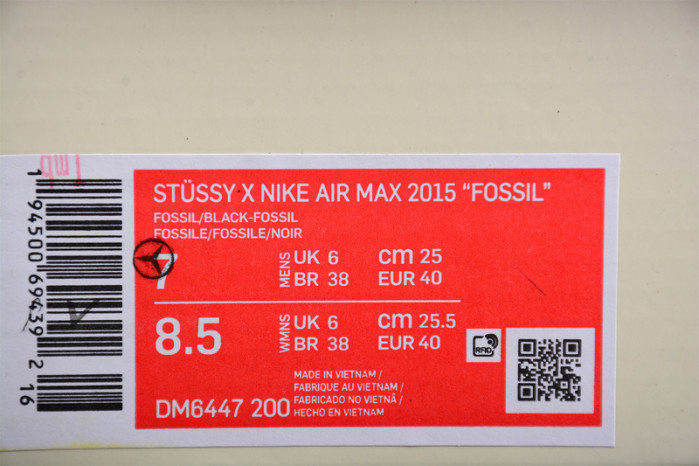 stussy x nike air max 2015 dm6447-200