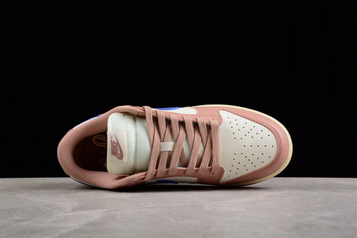 wmns nike dunk low “pink oxford” dd1503-601