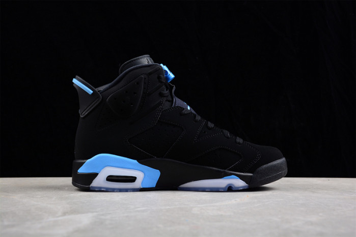 air jordan 6 retro “university blue” mens 384664-006