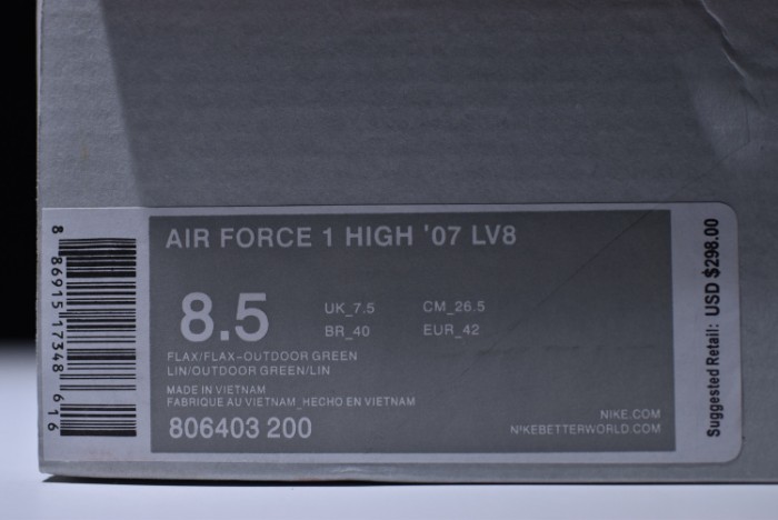 nike air force 1 high 07 lv8 