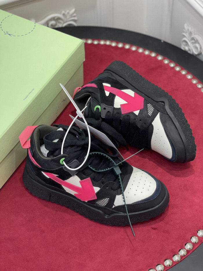 off-w out of office lace-up sneakers