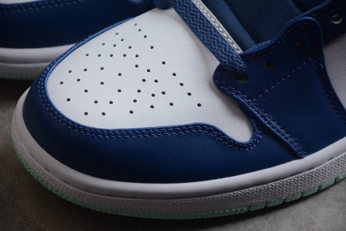 air jordan 1 mid blue mint 554724-413