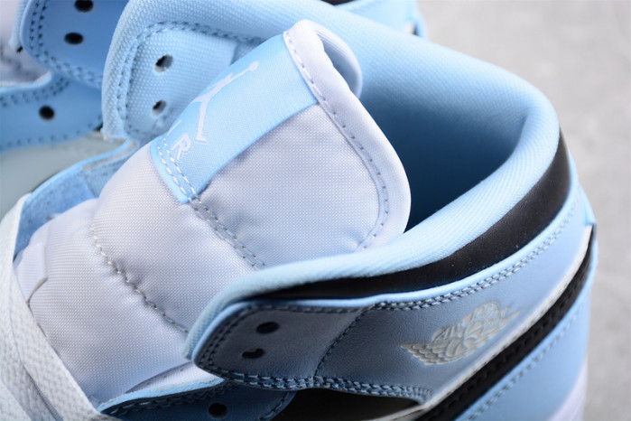 air jordan 1 mid “ice blue” 555112-401
