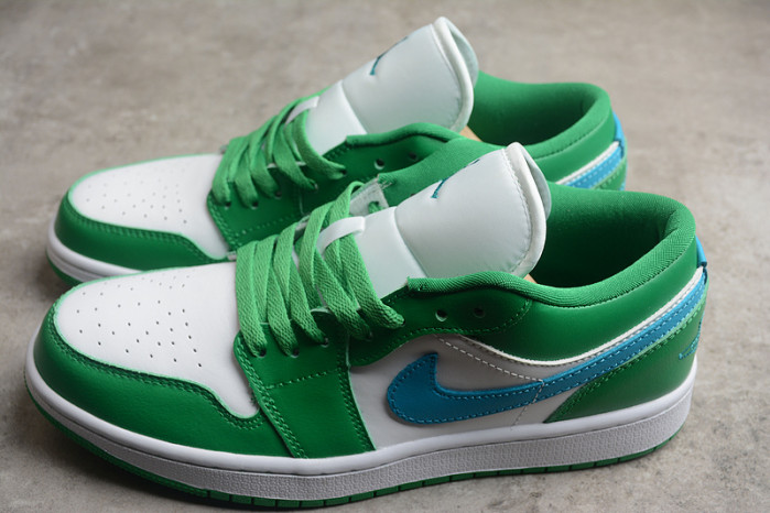 air jordan 1 low “lucky green” dc0774-304