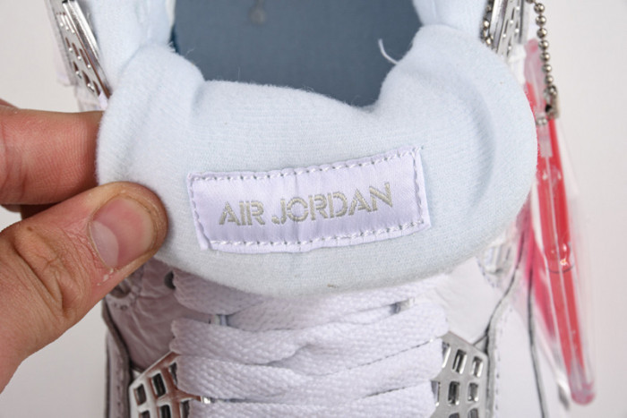 air jordan 4 retro “pure money” white 308497-100