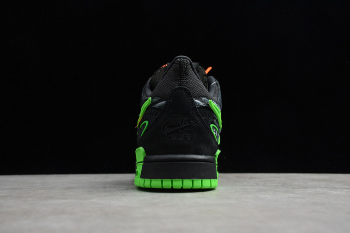 off-w x nike air rubber dunk “green strike” cu6015-001