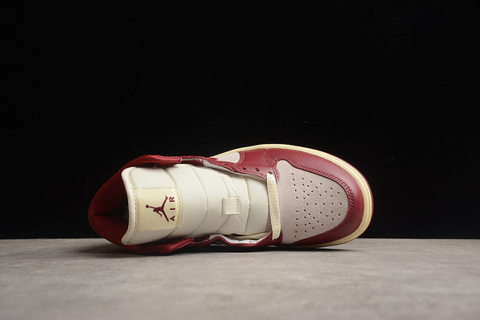 jordan 1 mid se tiki leaf team red dz2820-601