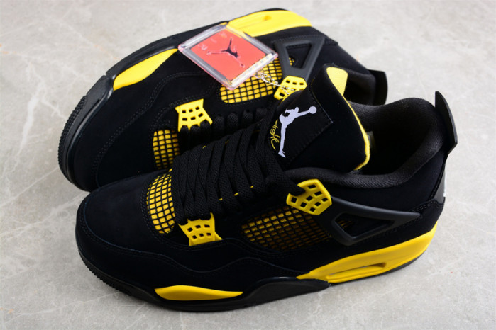 air jordan 4 retro "thunder" 308497-008 （2023）