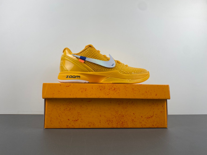 nike kobe 6 ow protro “mambacita” cw2190-501