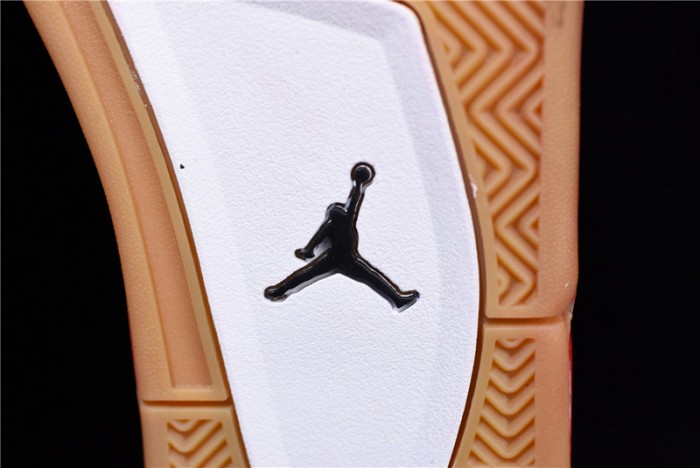 air jordan 4 fire red gum singles day av3914-600