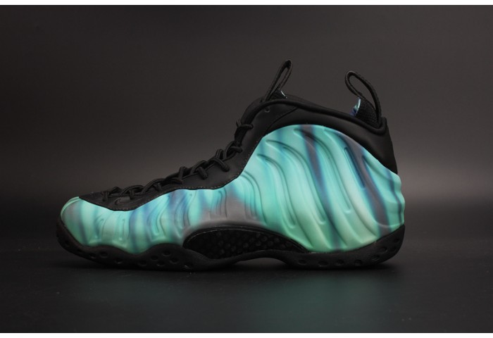 Nike Air Foamposite One “Northern Lights” Black/Green mens 840559-001