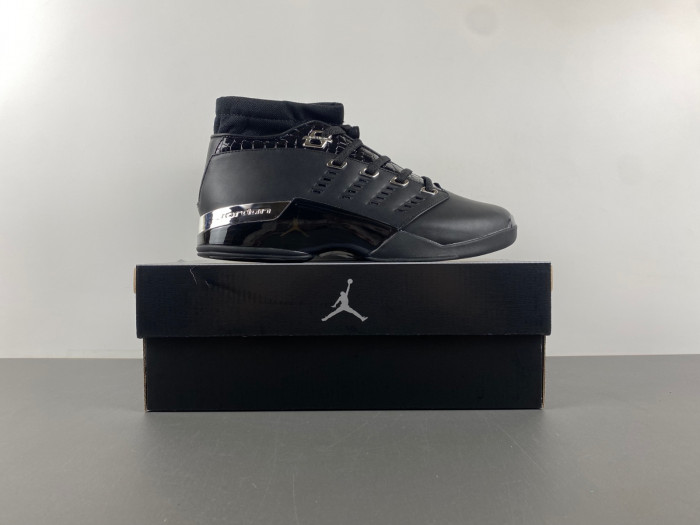 air jordan 17 og low black Ch*0me 2024 303891-004