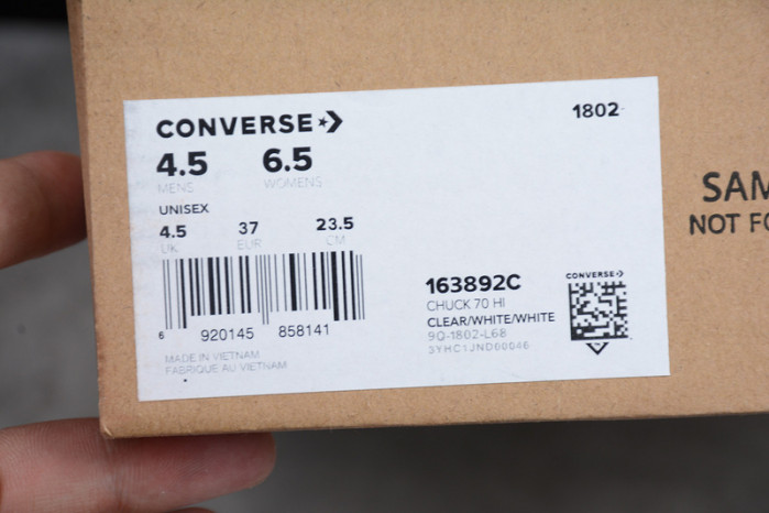 CONVERSE CHUCK 70 HI X OFF WHITE OG00112